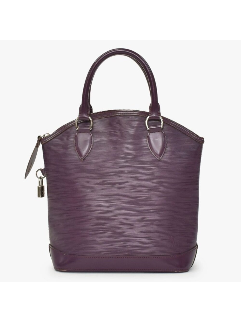 Louis Vuitton Purple Cassis Epi Lockit Handbag